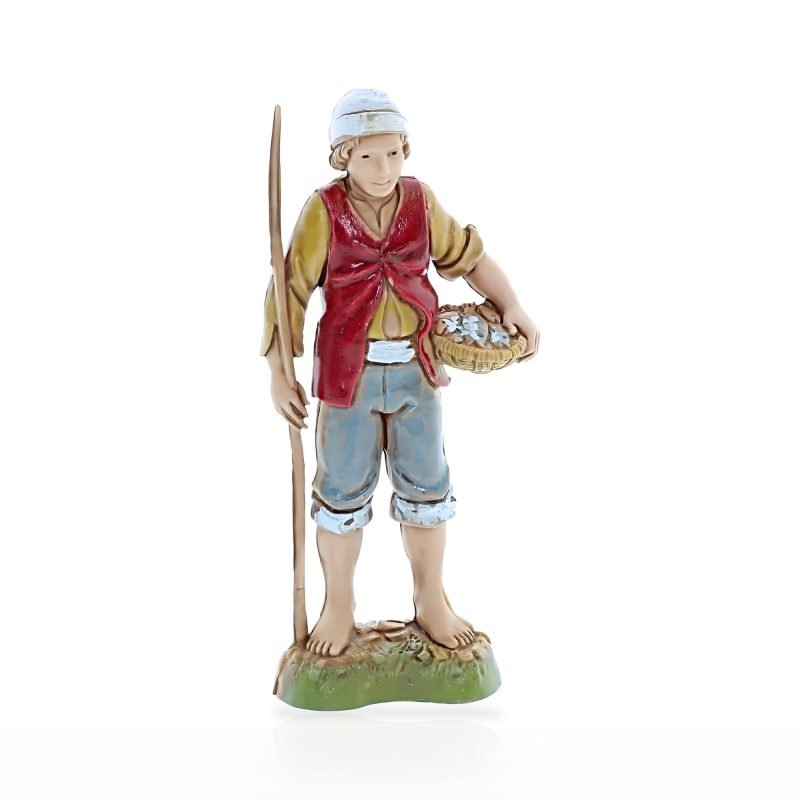 Pescatore Standard 10 Stile Napoletano per Presepi in Scala 1:20