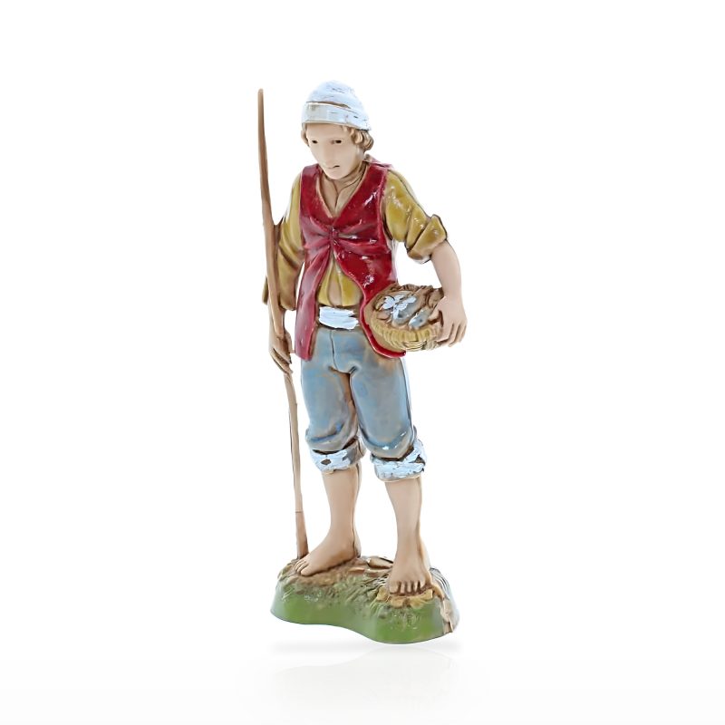 Pescatore Standard 10 Stile Napoletano per Presepi in Scala 1:20
