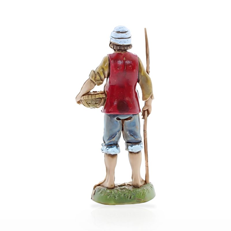 Pescatore Standard 10 Stile Napoletano per Presepi in Scala 1:20