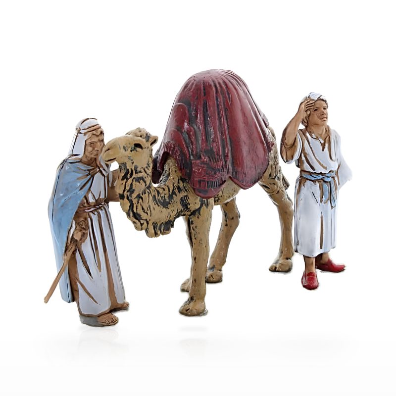 Scene Camel Drivers Mini 6 Neapolitan for Nativity Scenes in 1:32 Scale