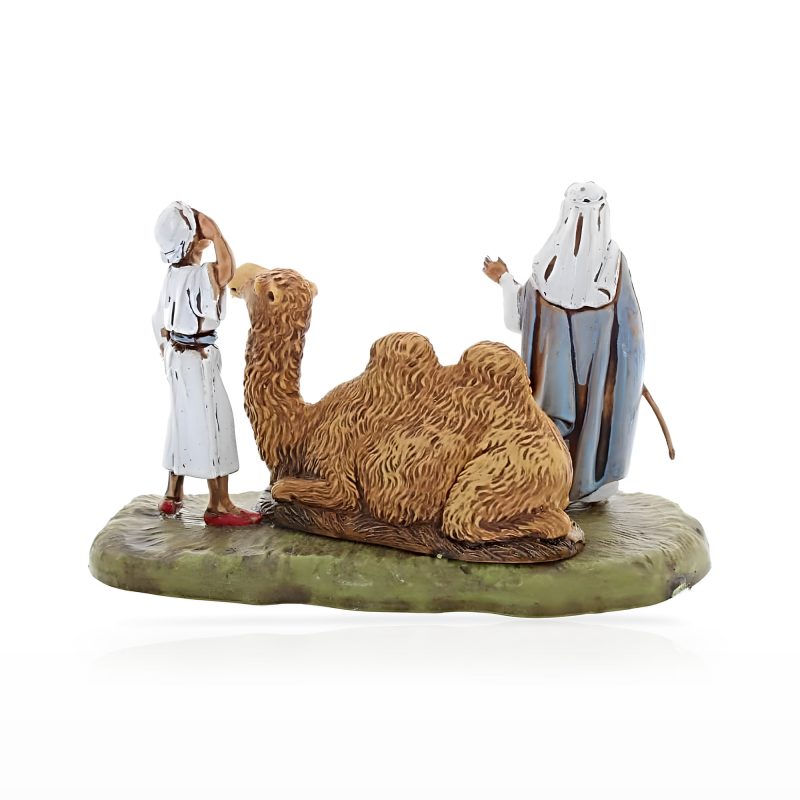 Chametiers avec Camel Mini 6 Napolitain pour crèches à l’échelle 1:32