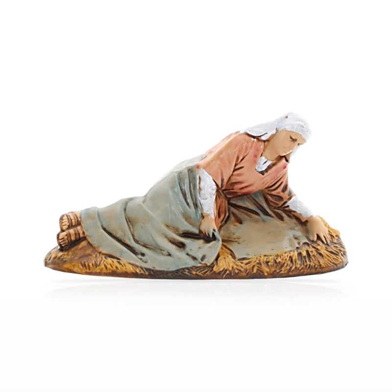 Natività 3 Soggetti Standard 10 Stile Napoletano per Presepi in Scala 1:20 con Madonna Sdraiata