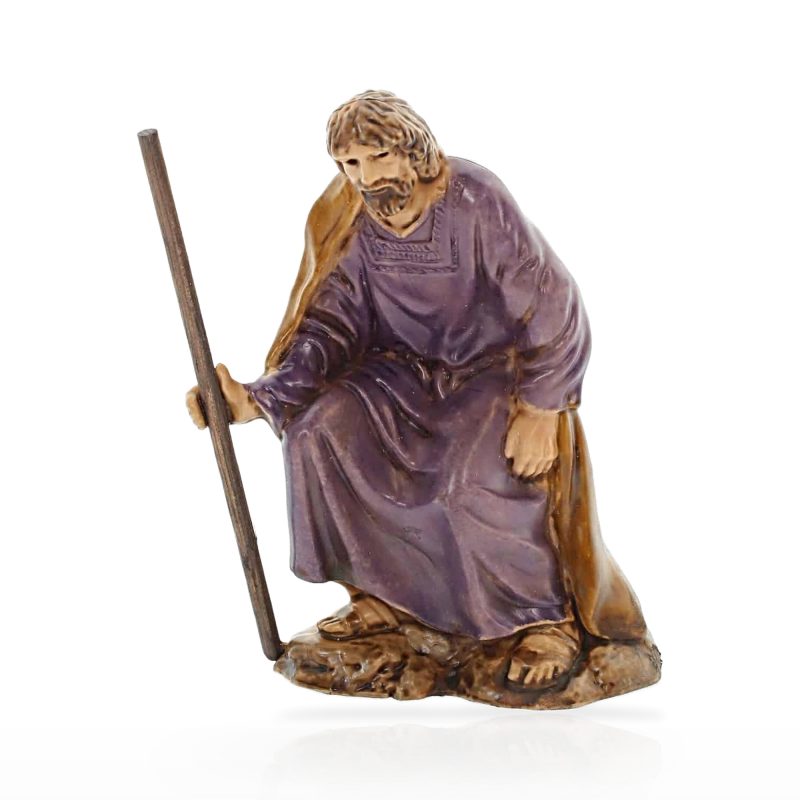Natività 3 Soggetti Standard 10 Stile Napoletano per Presepi in Scala 1:20 con Madonna Sdraiata