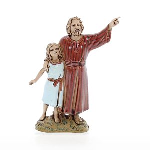Uomo con Bimba Standard 10 Stile Arabo per Presepi in Scala 1:20