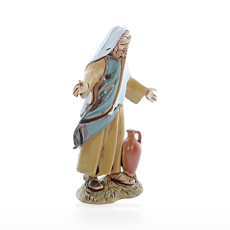 Uomo con Brocca Standard 10 Stile Arabo per Presepi in Scala 1:20