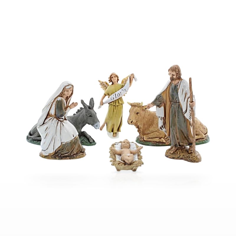 Natività 6 Soggetti Standard 10 per Presepe in Stile Arabo Scala 1:20