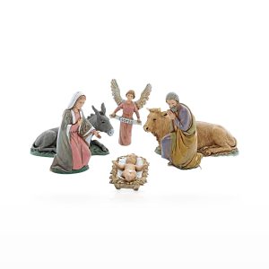 Natività 6 Soggetti Standard 10 per Presepe in Stile Napoletano Scala 1:20