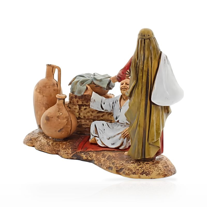 Gruppo Mercato Standard 10 per Presepe in Stile Arabo Scala 1:20