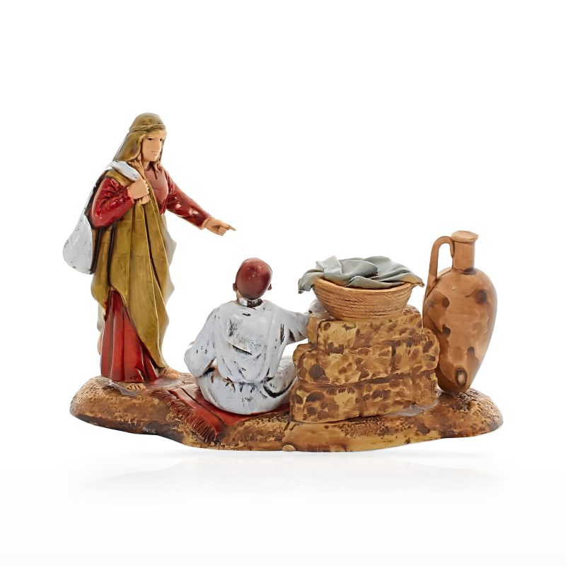 Gruppo Mercato Standard 10 per Presepe in Stile Arabo Scala 1:20