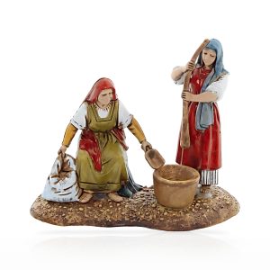 Gruppo Donne con Pestello Standard 10 per Presepe in Stile Arabo Scala 1:20