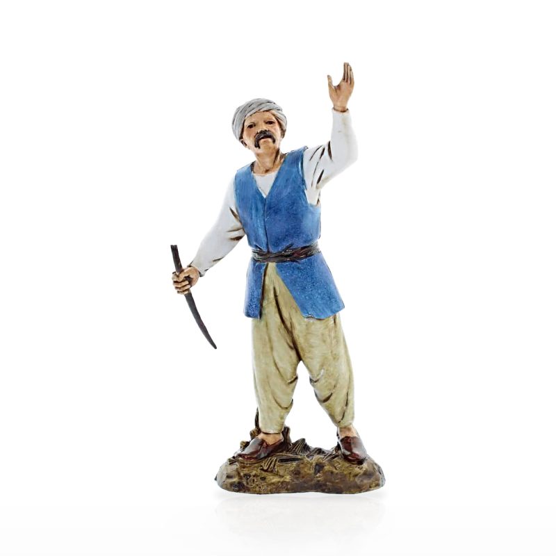 Turkish Camel Driver with Medium Turban 12 in 1:15 Scale