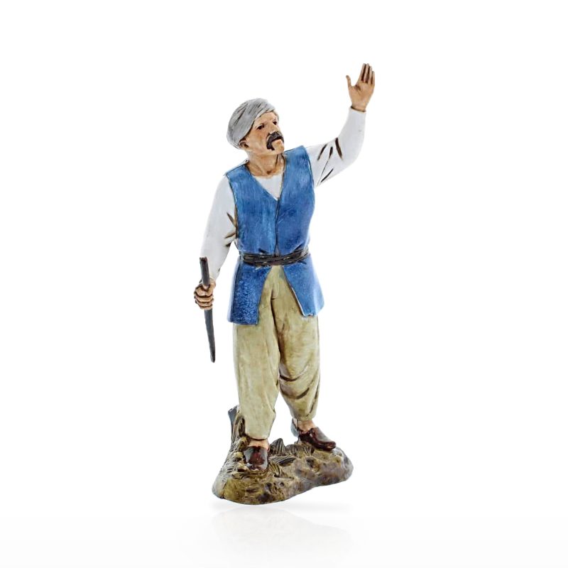 Turkish Camel Driver with Medium Turban 12 in 1:15 Scale