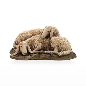 Gruppo Pecore Sdraiate Prestige 15 Scala 1:12