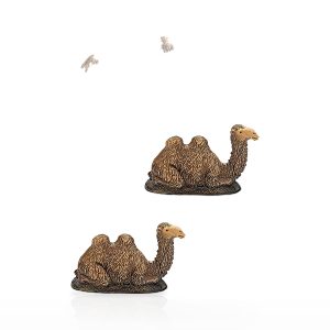 Set 3 Cammelli Micro 3.5 per Presepi in Scala 1:50