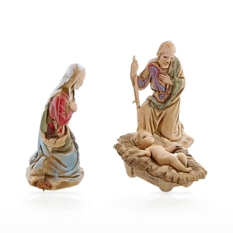Set Natività 3 Soggetti Micro 3.5 per Presepi in Scala 1:50