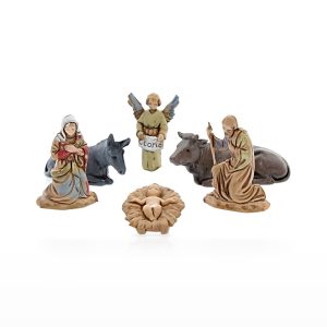 Set Natività 6 Soggetti Micro 3.5 per Presepi in Scala 1:50