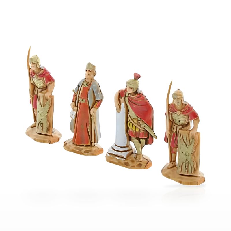 Set Re Erode Centurione e 2 Soldati Micro 3.5 per Presepi in Scala 1:50