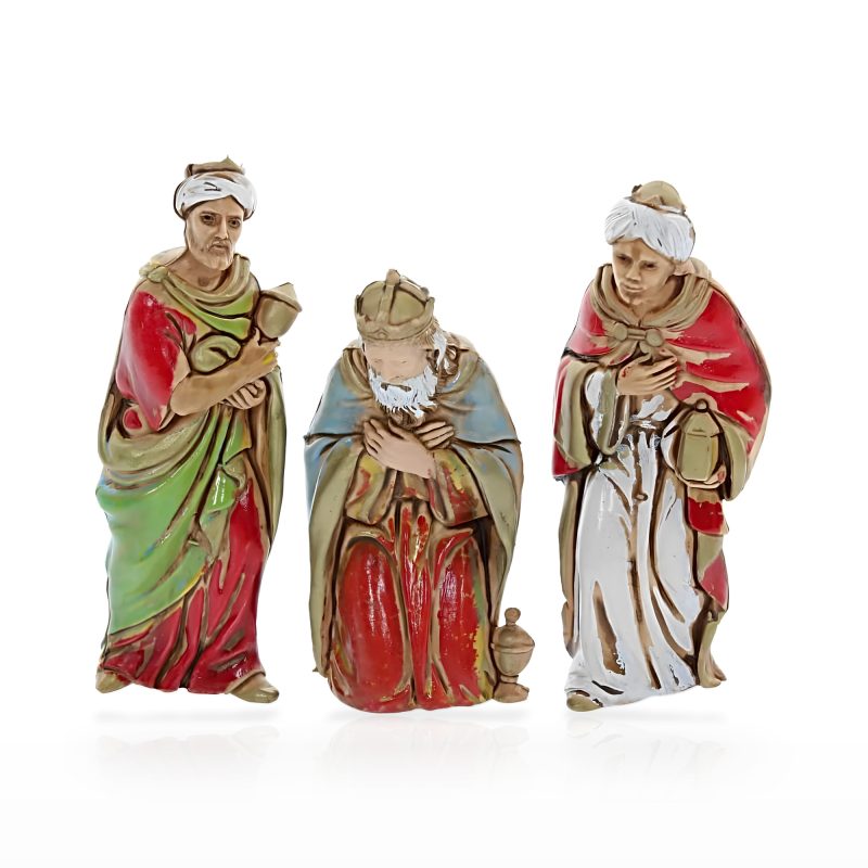 Set Re Magi Compact 8 per Presepi in Scala 1:22