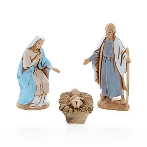 Set Natività 3 Soggetti Mini 6 Arabo per Presepi in Scala 1:30