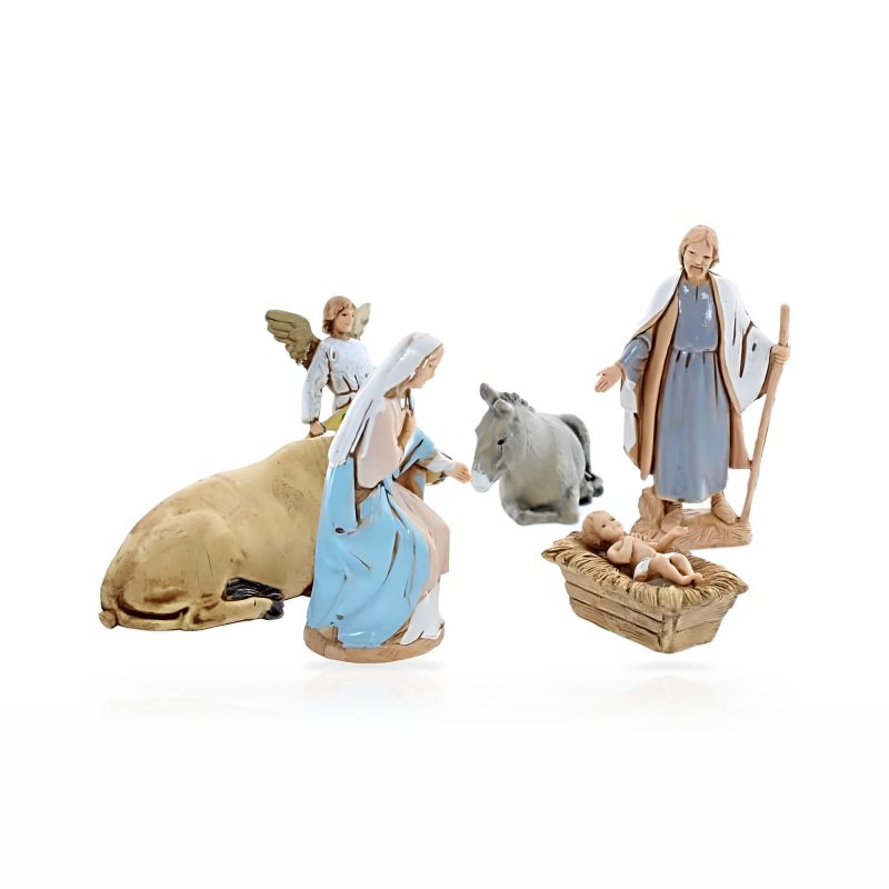 Set Natività 6 Soggetti Mini 6 Arabo per Presepi in Scala 1:30
