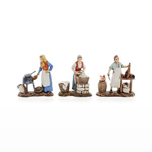 Set 3 Mestieri Compact 8 per Presepi in Scala 1:22