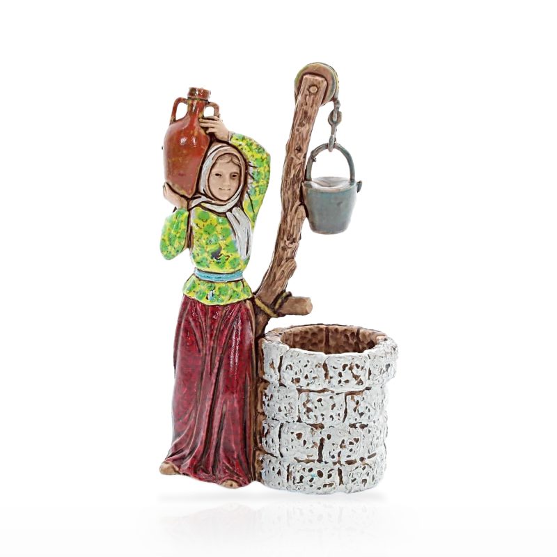Set 6 Soggetti Napoletani Standard 10 Stile Napoletano per Presepe in Scala 1:20