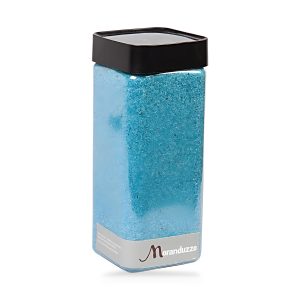 Sabbia Colorata Turchese 0.5mm 825g, Decorazione Vasi, Moranduzzo