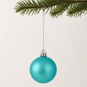 Set 4 sfere Ø 100 mm tiffany metallizzato satinato