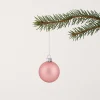 Set 24 sfere in vetro Ø 5 cm rosa