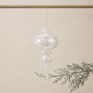 Pendente con glitter h 21 cm