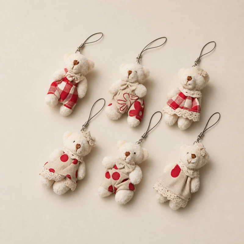 Set 6 Mignon Paul e Meggy Nines h 8 cm