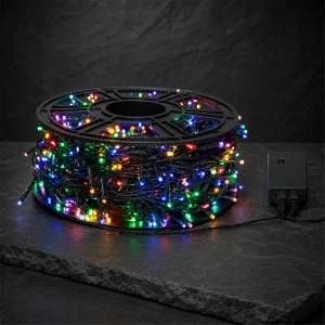Catena 960 LED Multicolor – giochi luce memory – L 67 m – 31V – uso esterno