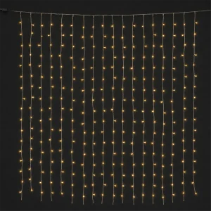 Tenda LED per Albero – 288 LED luce calda – giochi luce – L 180 cm – consigliata per alberi H 210/240 cm – 31V – uso esterno