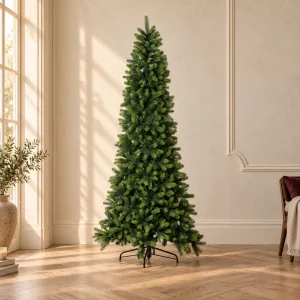 Albero di Natale Monte Cimone slim 150 cm Real Touch – Hero prodotto – Moranduzzo