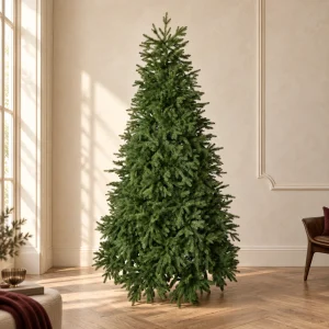 Albero di Natale Abete Everest Total Real Touch 100% PE  h 210 cm ø 137 cm