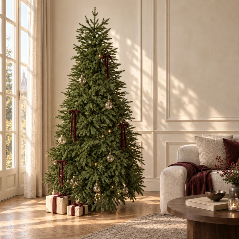 Christmas tree Everest Total Real Touch h 210 cm ø 137 cm