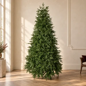 Albero di Natale Abete Everest Total Real Touch 100% PE h 240 cm ø 149 cm