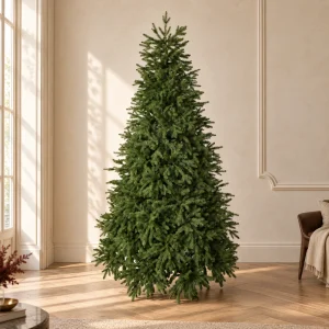 Albero di Natale Abete Everest Total Real Touch 100% PE h 270 cm ø 163 cm