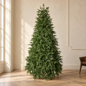 Albero di Natale Abete Everest Total Real Touch 100% PE h 180 cm ø 122 cm
