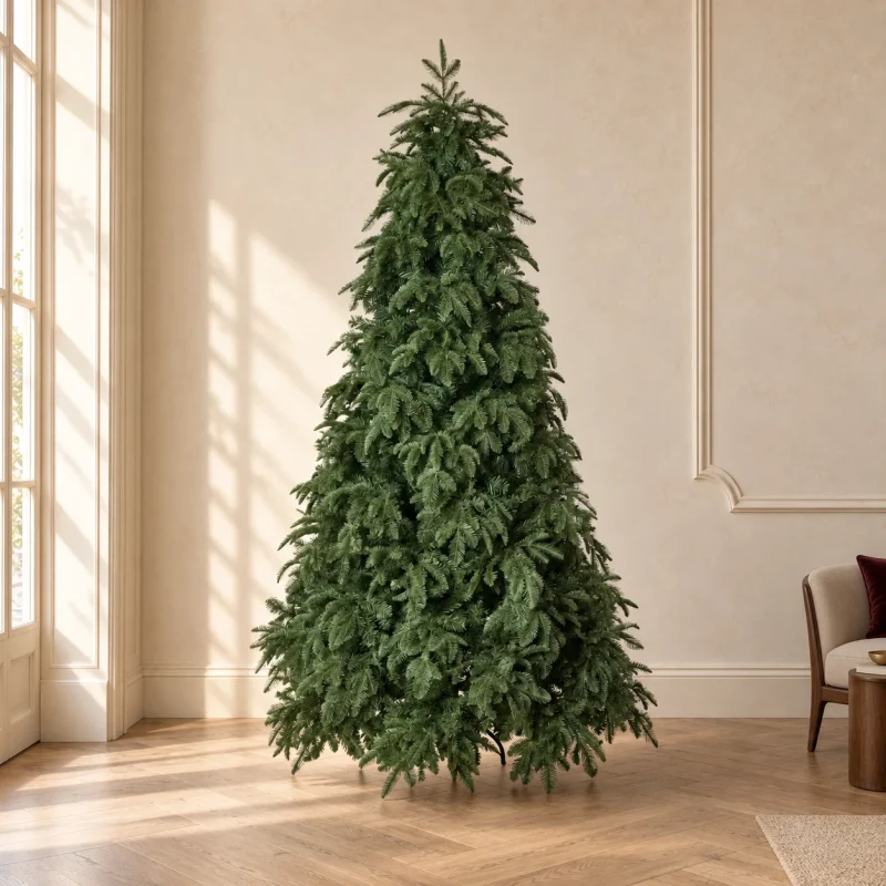 Árbol de Navidad Abeto alto Tesino h 240 cm ø 157 cm