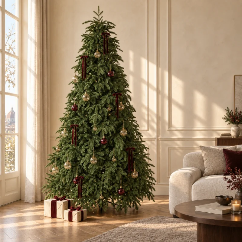 Árbol de Navidad Abeto Alto Tesino h 270 cm ø 172 cm