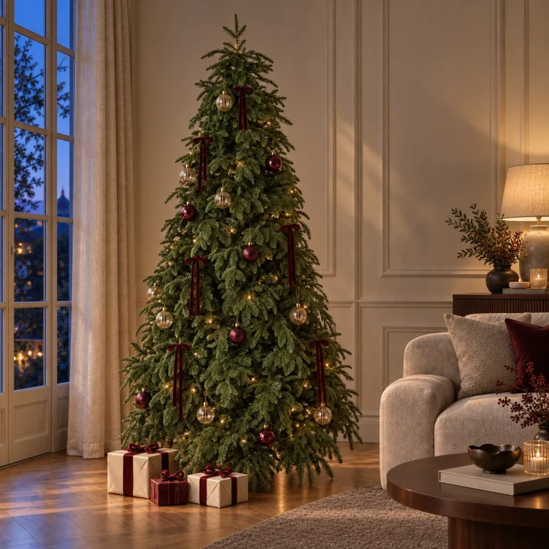Sapin de Noël Alto Tesino sapin h 180 cm ø 127 cm
