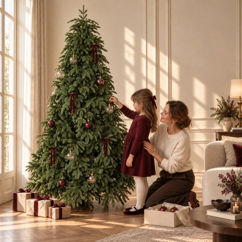 Sapin de Noël Alto Tesino sapin h 180 cm ø 127 cm