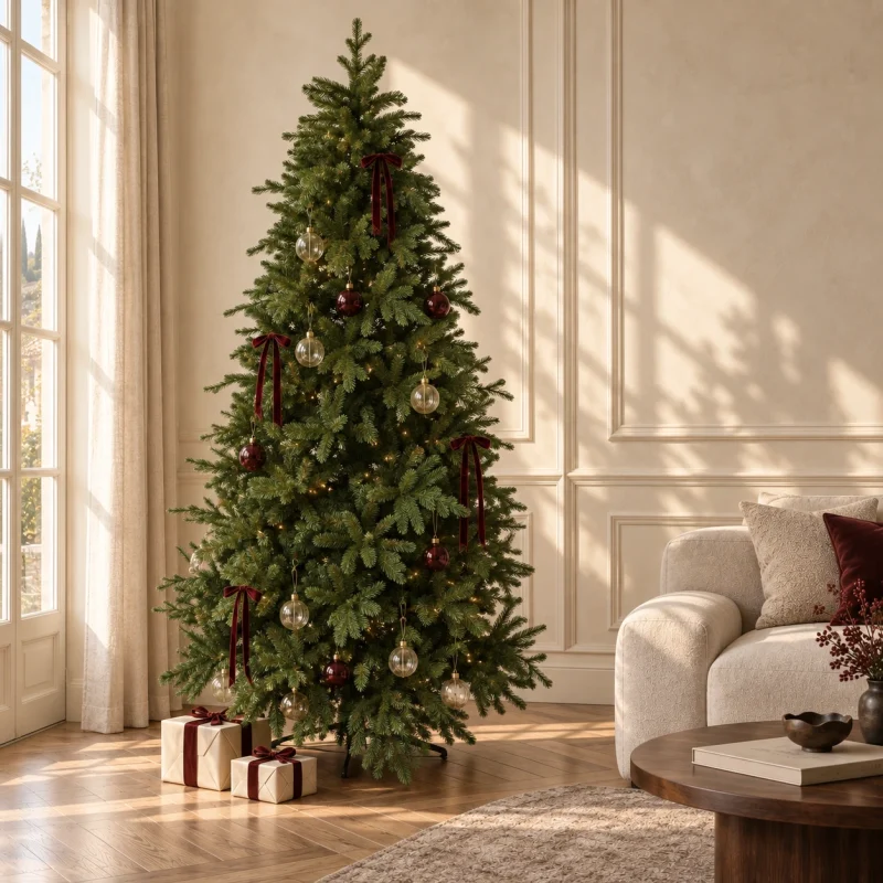 Árbol de Navidad Abeto de Cristal h 240 cm ø 157 cm