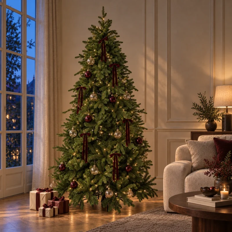 Christmas Tree Crystal Fir h 270 cm ø 172 cm