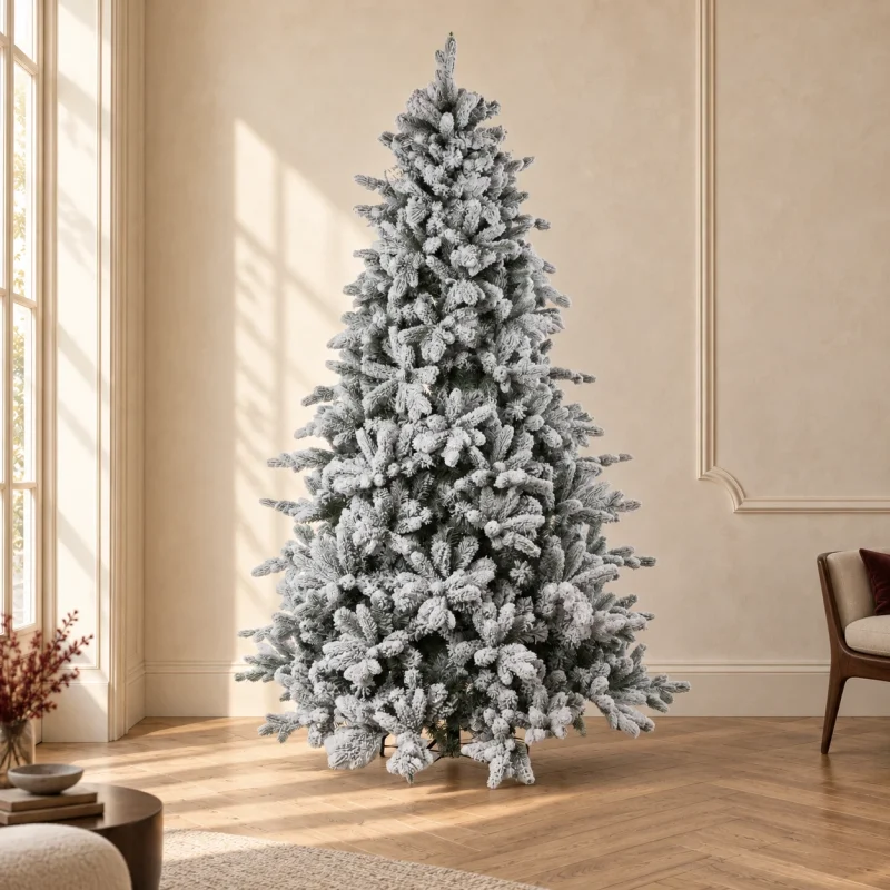 Tannenbaum Schneekristall Tanne h 240 cm ø 157 cm