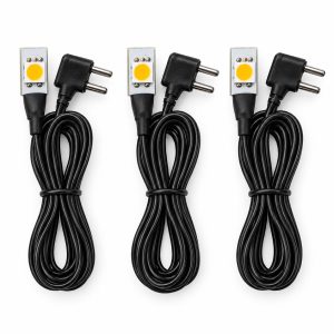 Set 3 Strip LED 3,5 V Bianco Neutro Effetto Notte per Presepe – Moranduzzo