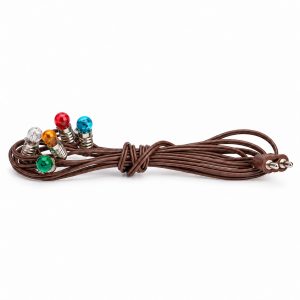 Serie luminosa multicolore 5 luci per presepe – bassa tensione