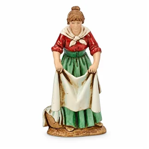 Donna che Stende Standard 10 Stile Napoletano per Presepi in Scala 1:20