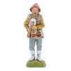 Zampognaro con Cappello Standard 10 Stile Napoletano per Presepi in Scala 1:20